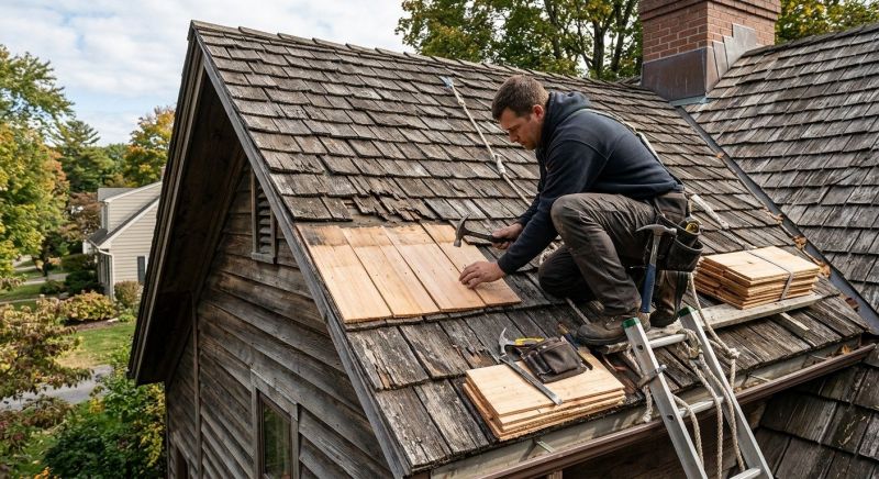 Wood Shingles Repair