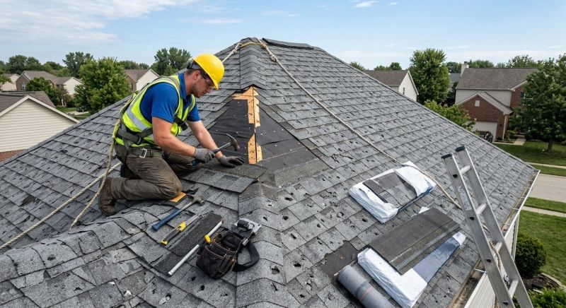 Roof Damage Repair in Mineral, VA