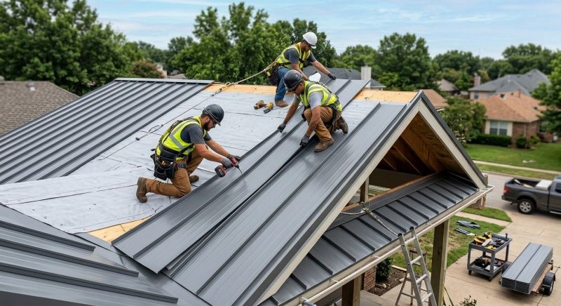 Aluminum Roof Installation in Chesterfield County, VA