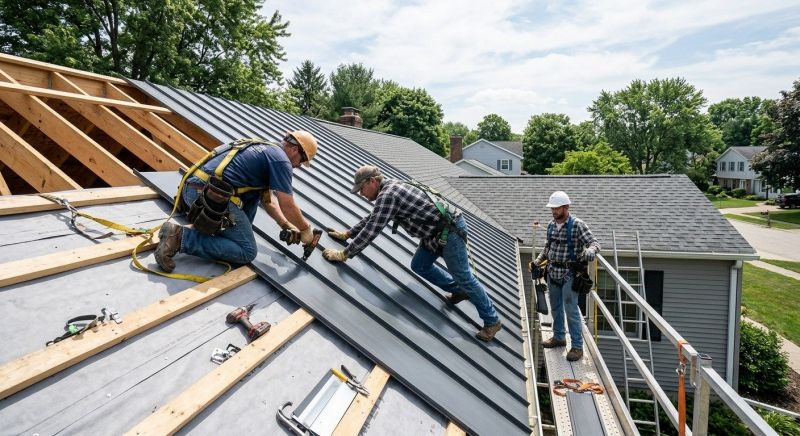 Aluminum Roof Installation in Cumberland, VA