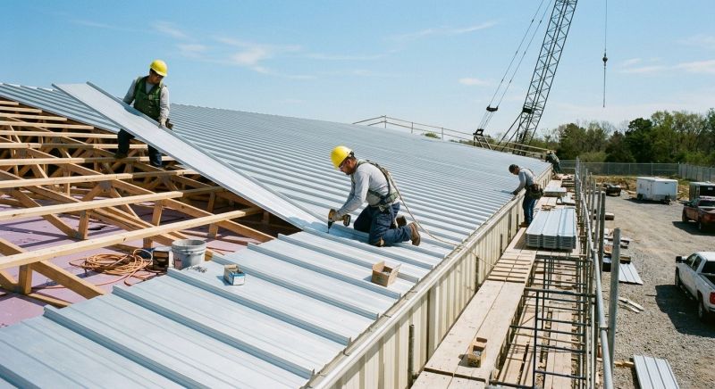 Aluminum Roof Installation in Fork Union, VA