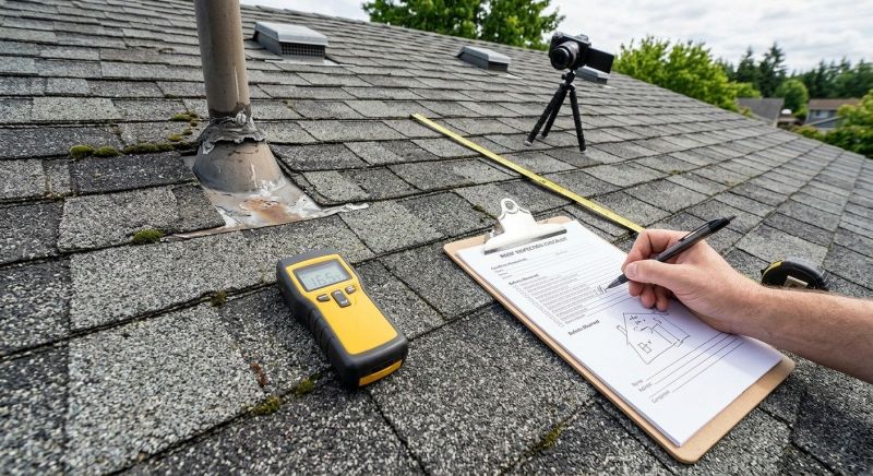 Asphalt Roof Inspection in Midlothian, VA