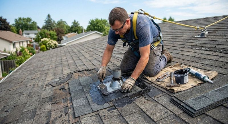 Asphalt Roof Leak Repair in Amelia County, VA
