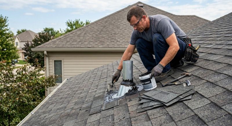 Asphalt Roof Leak Repair in Cumberland, VA