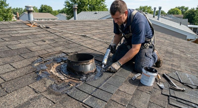Asphalt Roof Leak Repair in Glen Allen, VA