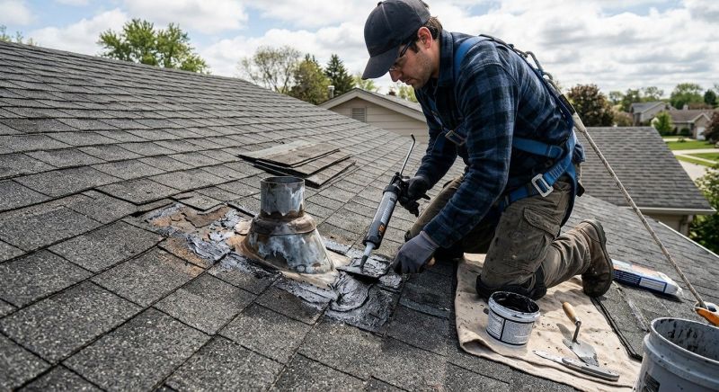 Asphalt Roof Leak Repair in Goochland County, VA