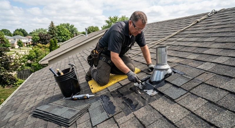 Asphalt Roof Leak Repair in Mineral, VA