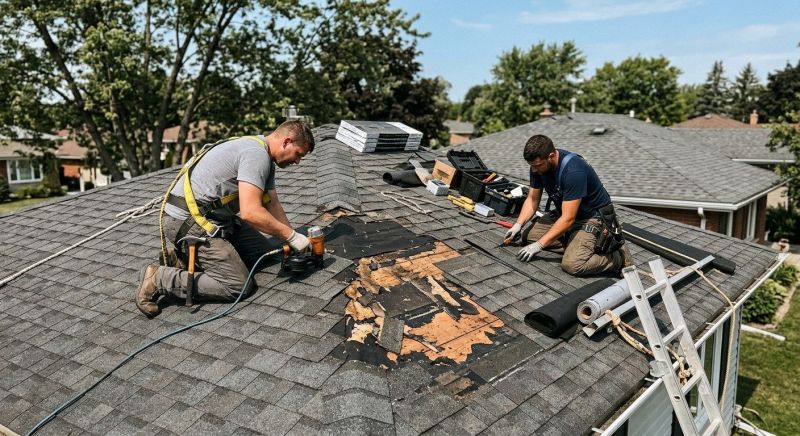 Asphalt Roof Repair in Mineral, VA