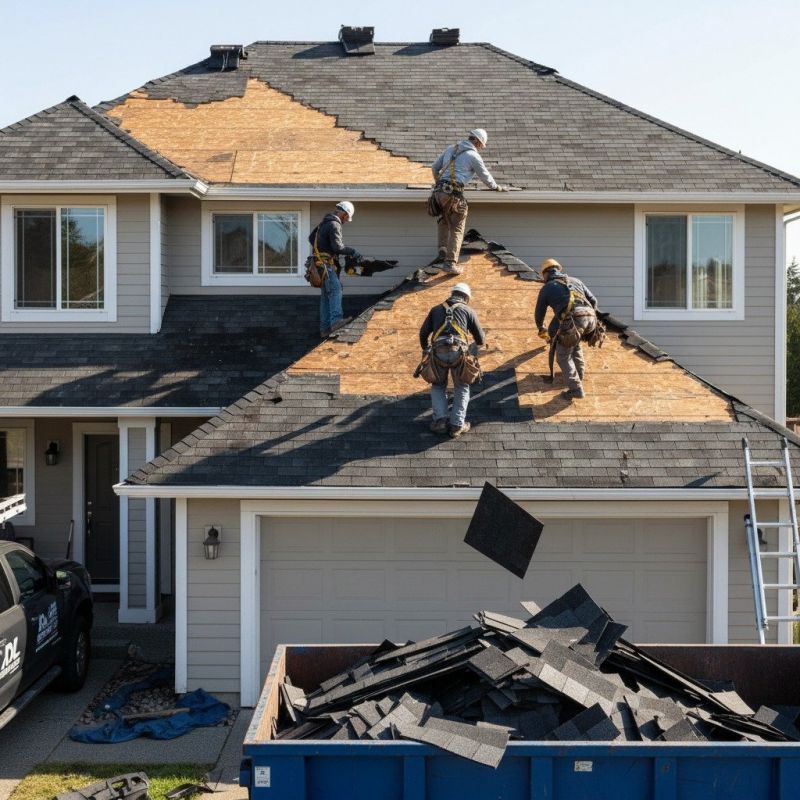 Asphalt Roof Replacement in Amelia County, VA