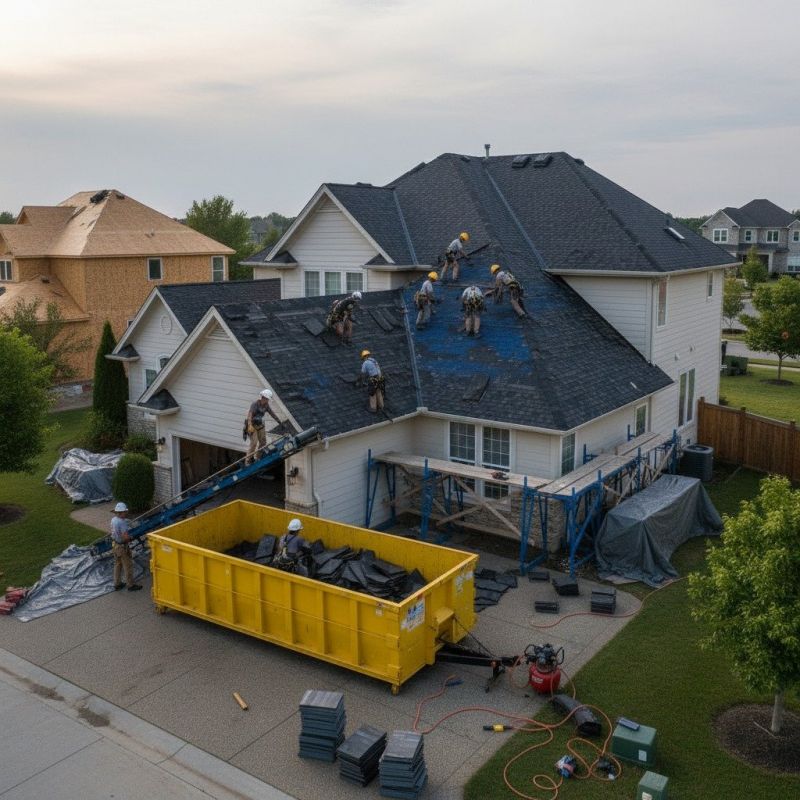 Asphalt Roof Replacement in Rockville, VA