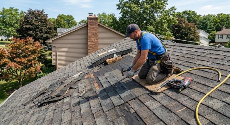 Asphalt Shingles Repair in Richmond, VA