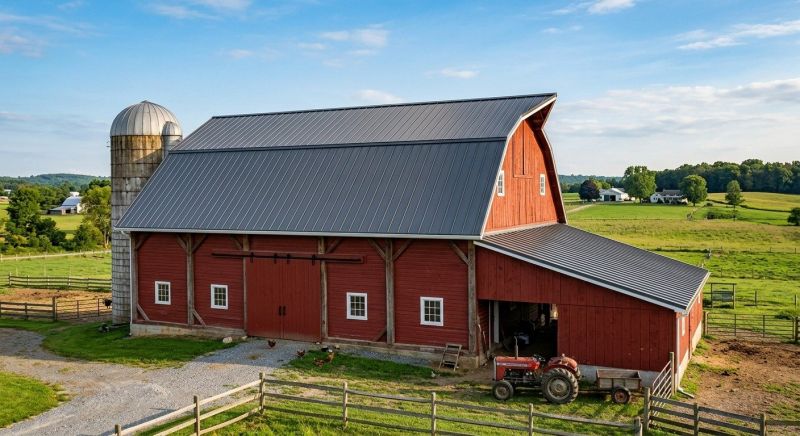 Barn Roof Replacement in Amelia County, VA