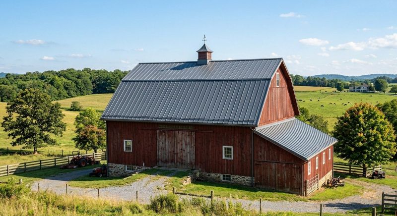 Barn Roof Replacement in Mineral, VA