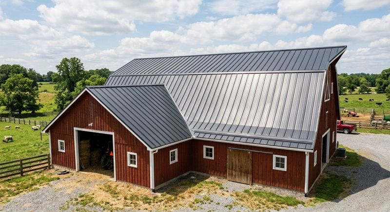 Barn Roof Replacement in Mineral, VA