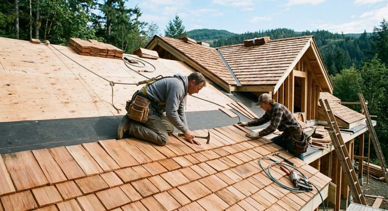 Cedar Roof Installation in Glen Allen, VA