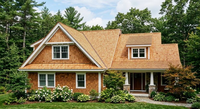 Cedar Shake Roof Construction in Fork Union, VA