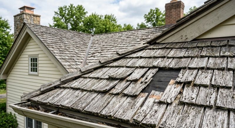 Cedar Shake Roof Repair in Rockville, VA