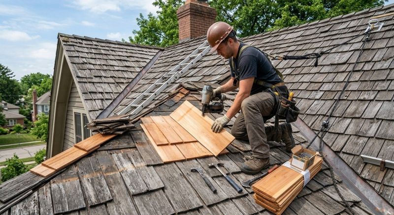 Cedar Shingles Repair in Powhatan, VA