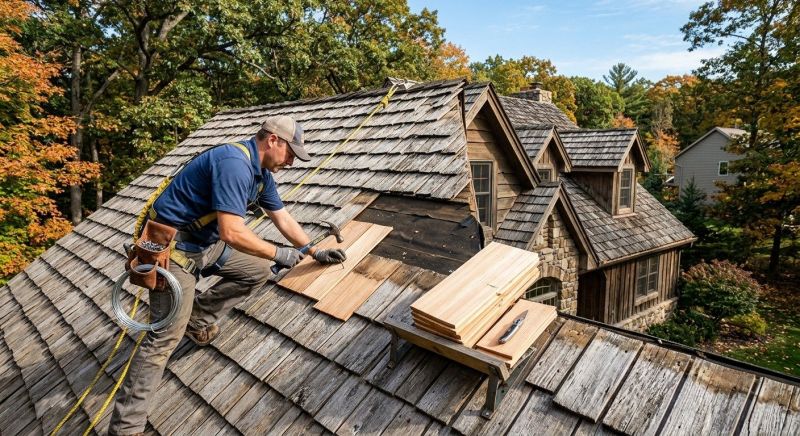 Cedar Shingles Repair in Mineral, VA