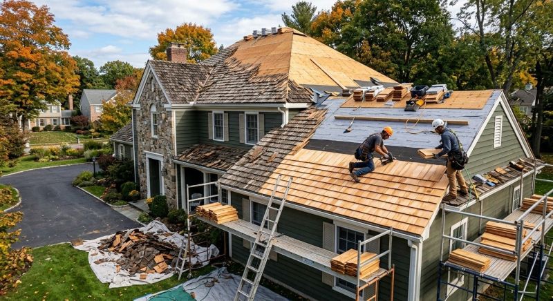 Cedar Shingles Replacement in Amelia County, VA
