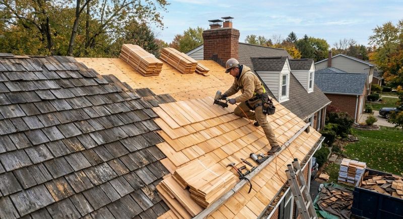 Cedar Shingles Replacement in Montpelier, VA