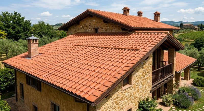 Clay Roof Installation in Amelia Court House, VA