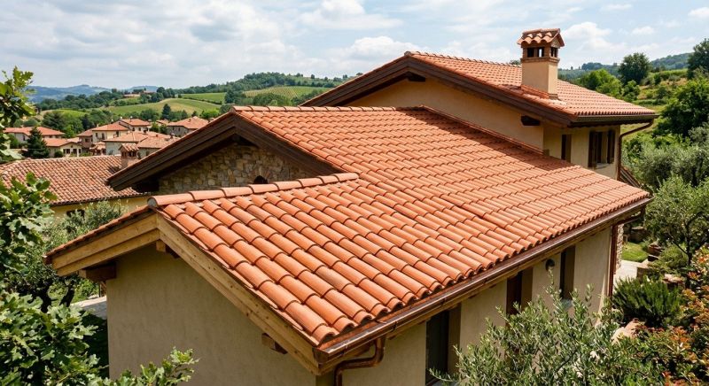 Clay Roof Installation in Amelia Court House, VA