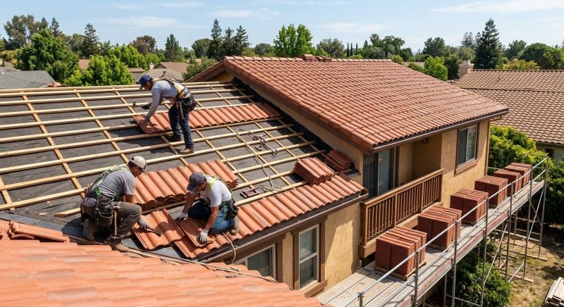 Clay Roof Installation in Chesterfield, VA