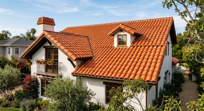 Clay Roof Installation in Mineral, VA