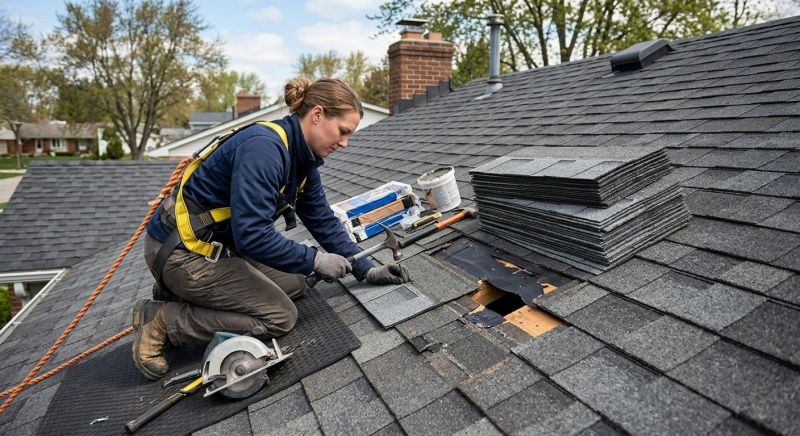 Collapsing Roof Repair in Powhatan, VA