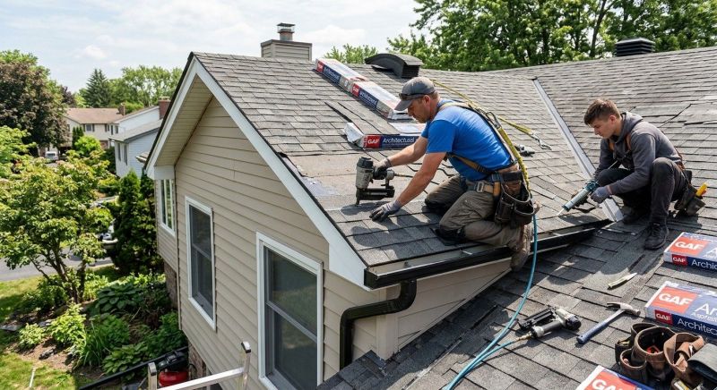 Collapsing Roof Repair in Powhatan, VA