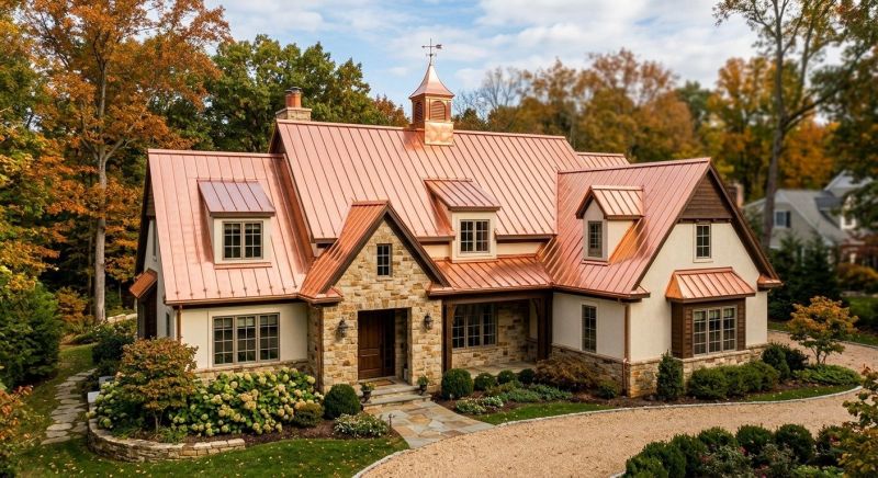 Copper Roof Repair in Powhatan, VA