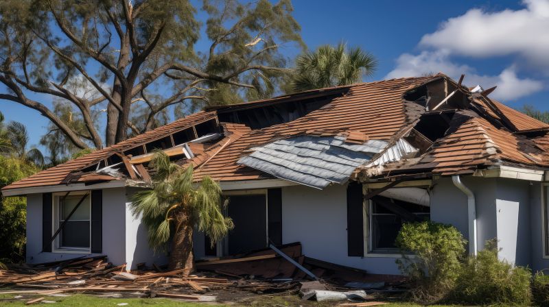 Damaged Roof Replacement in Glen Allen, VA