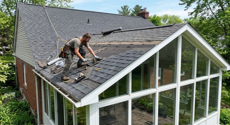 Damaged Roof Replacement in Montpelier, VA