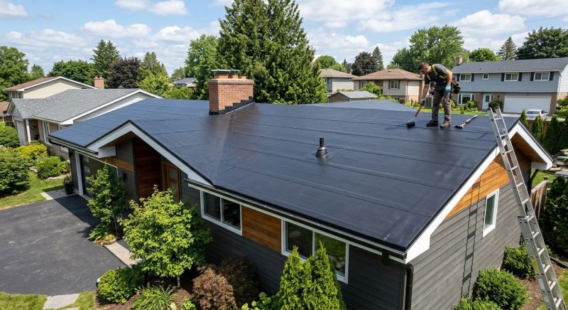 Epdm Roof Installation in Midlothian, VA