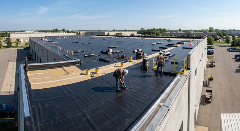 Flat Roof Installation in Mineral, VA