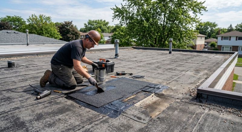 Flat Roof Repair in Mineral, VA