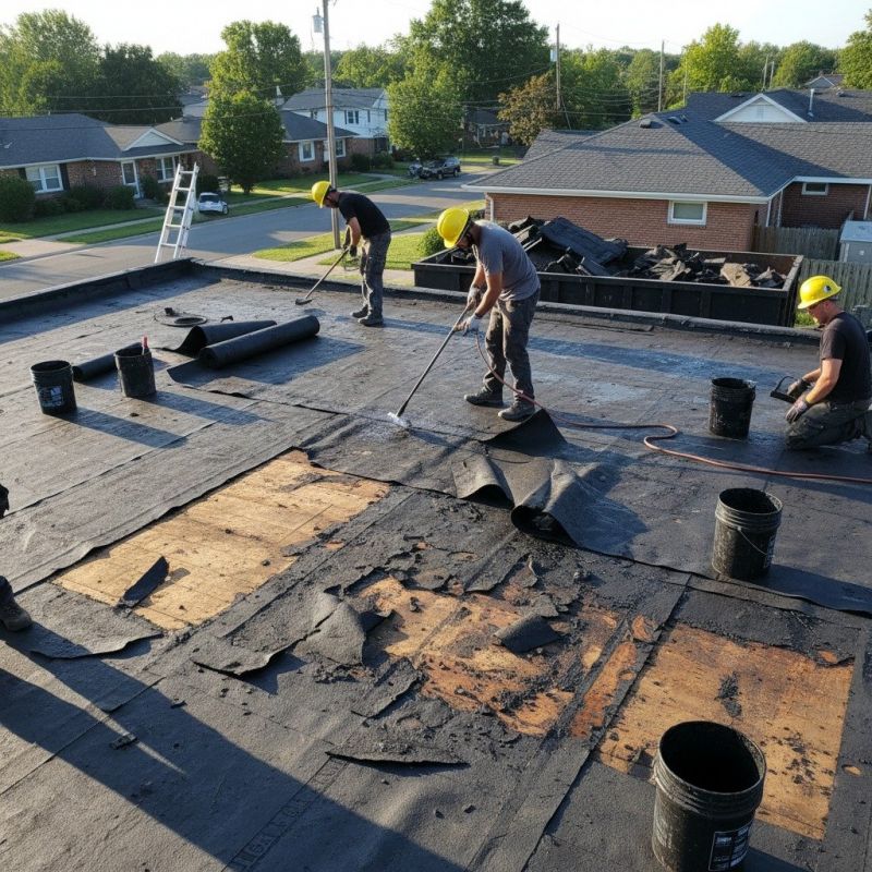 Flat Roof Repair in Mineral, VA