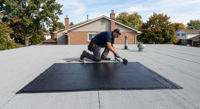 Flat Roof Repair in Moseley, VA