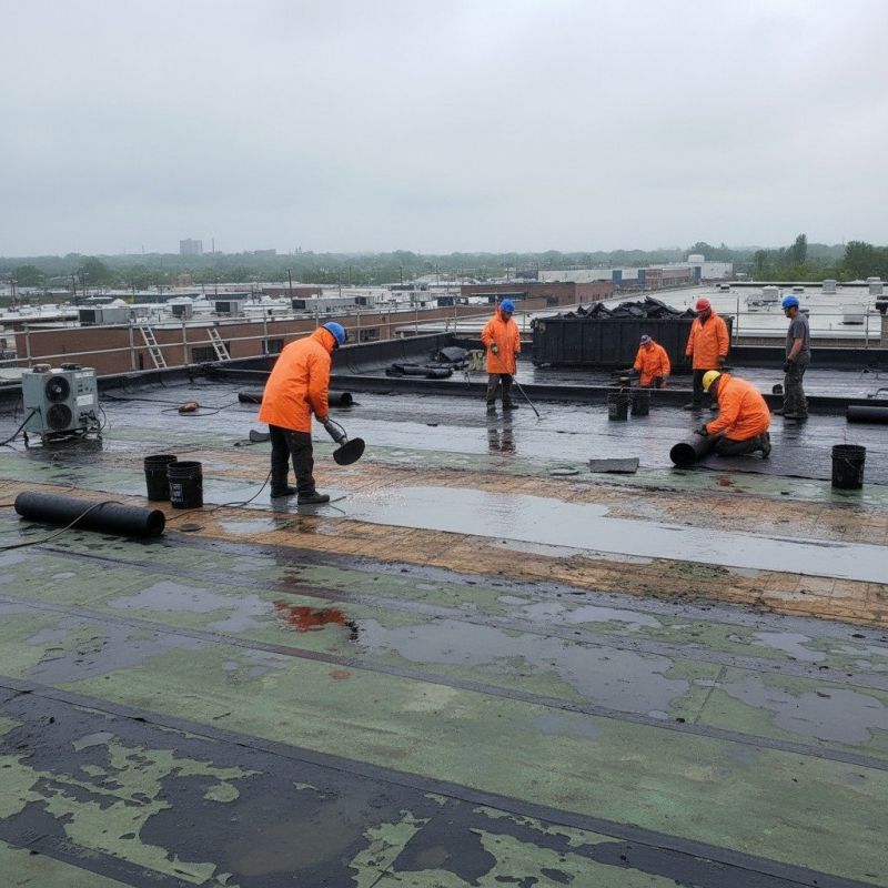 Flat Roof Repair in Rockville, VA