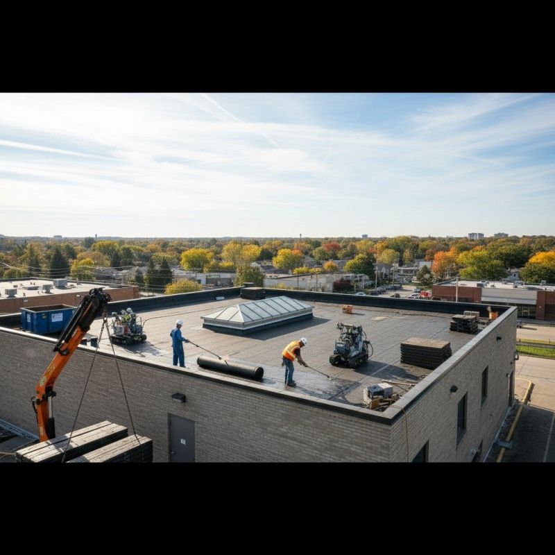 Flat Roof Replacement in Chesterfield County, VA