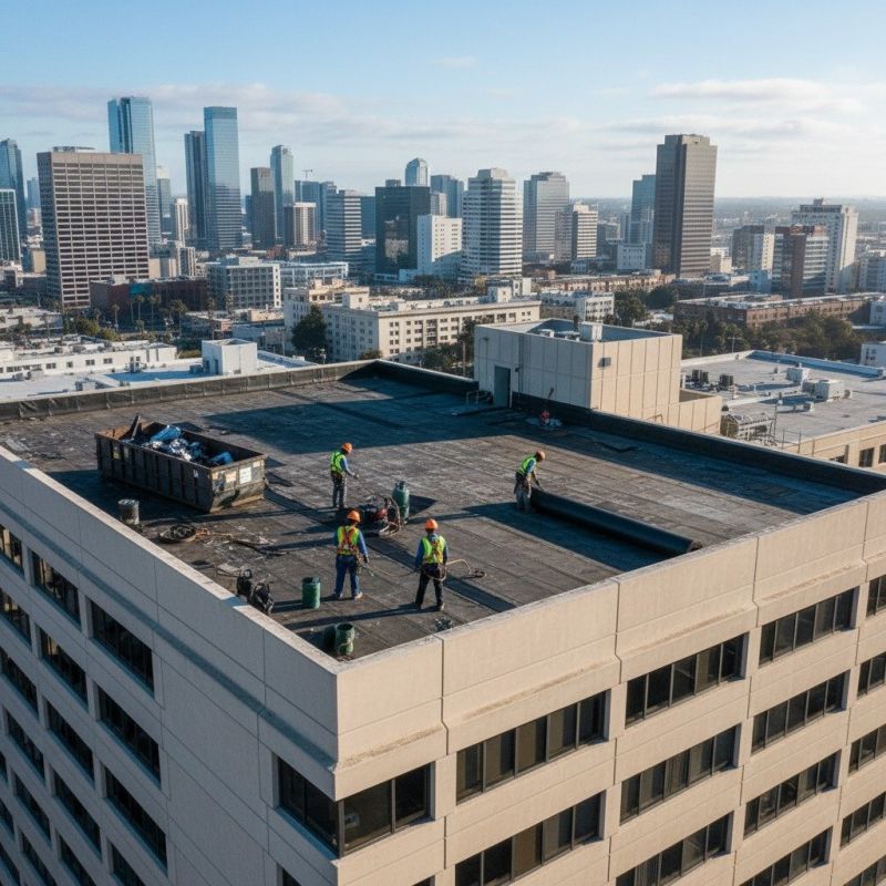Flat Roof Replacement in Richmond, VA