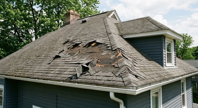 Hail Damage Roof Repair in Cartersville, VA