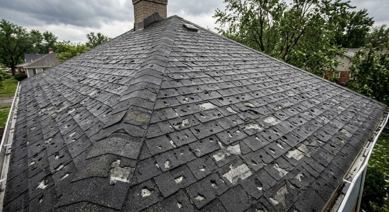 Hail Damage Roof Repair in Montpelier, VA