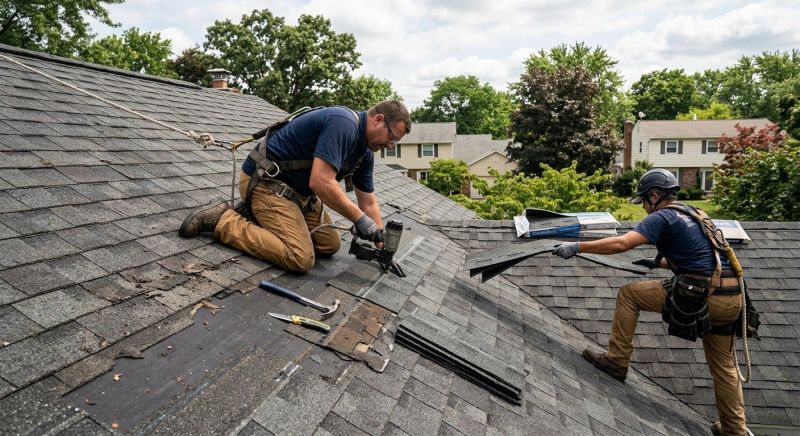House Roof Repair in Powhatan, VA