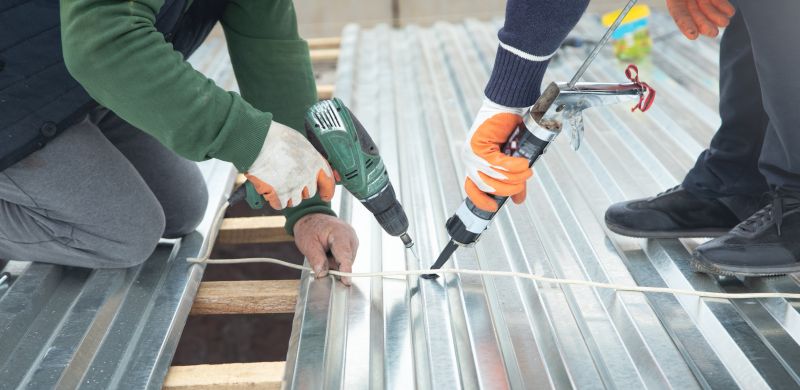 Metal Roof Flashing Repair in Powhatan, VA