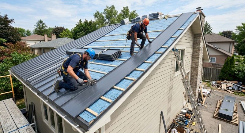 Metal Roof Installation in Amelia Court House, VA