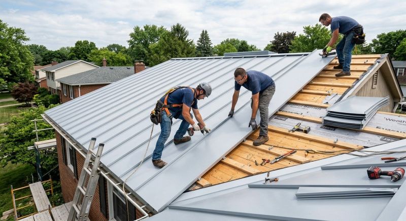 Metal Roof Installation in Cartersville, VA