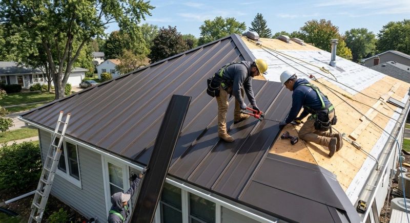 Metal Roof Installation in Chesterfield County, VA