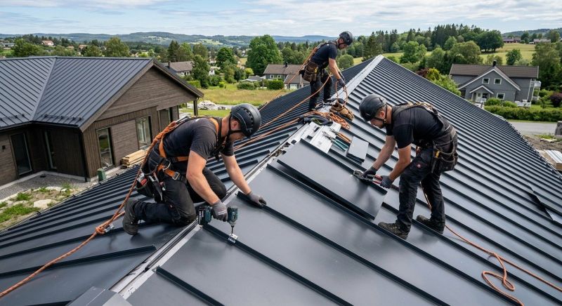 Metal Roof Installation in Rockville, VA